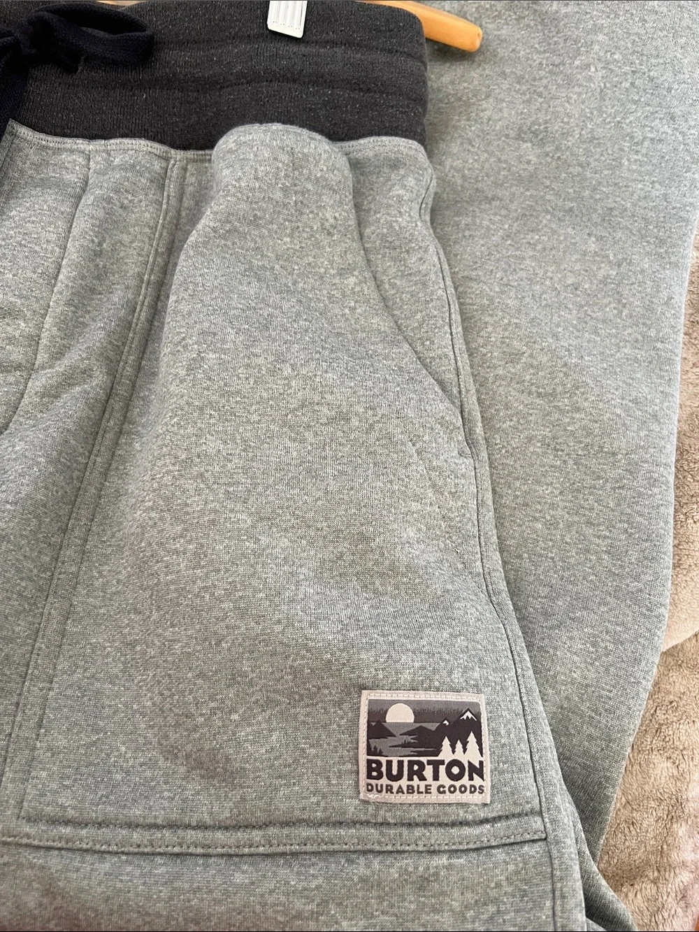 Burton Gray Sweatpants EUC